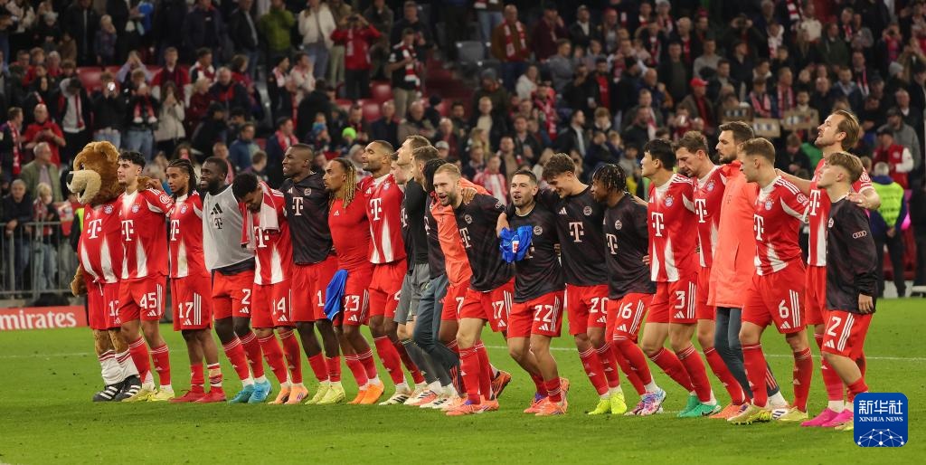 德甲联赛：拜仁击败勒沃库森