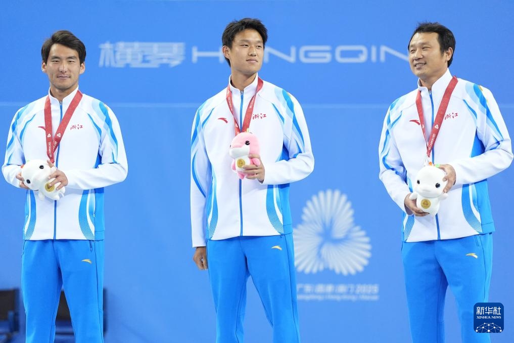 全国锦标赛|男子网球/双打颁奖仪式