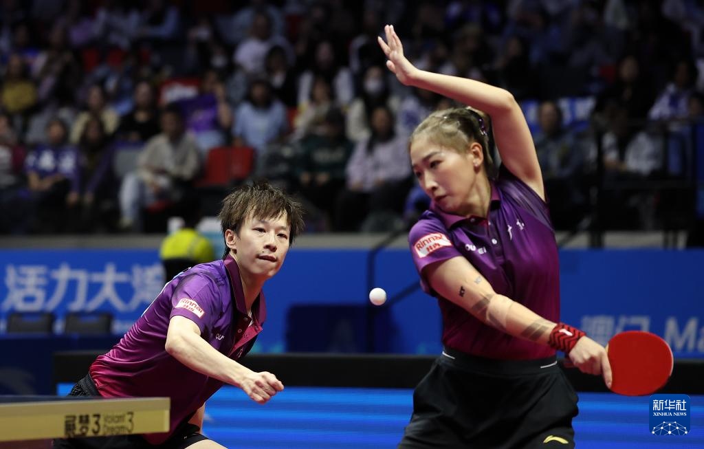全运会丨乒乓球-混双金牌赛：林高远/刘诗雯夺冠