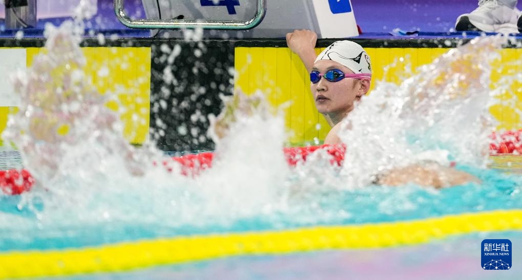 全国锦标赛丨游泳女子1500米自由泳决赛：李冰洁