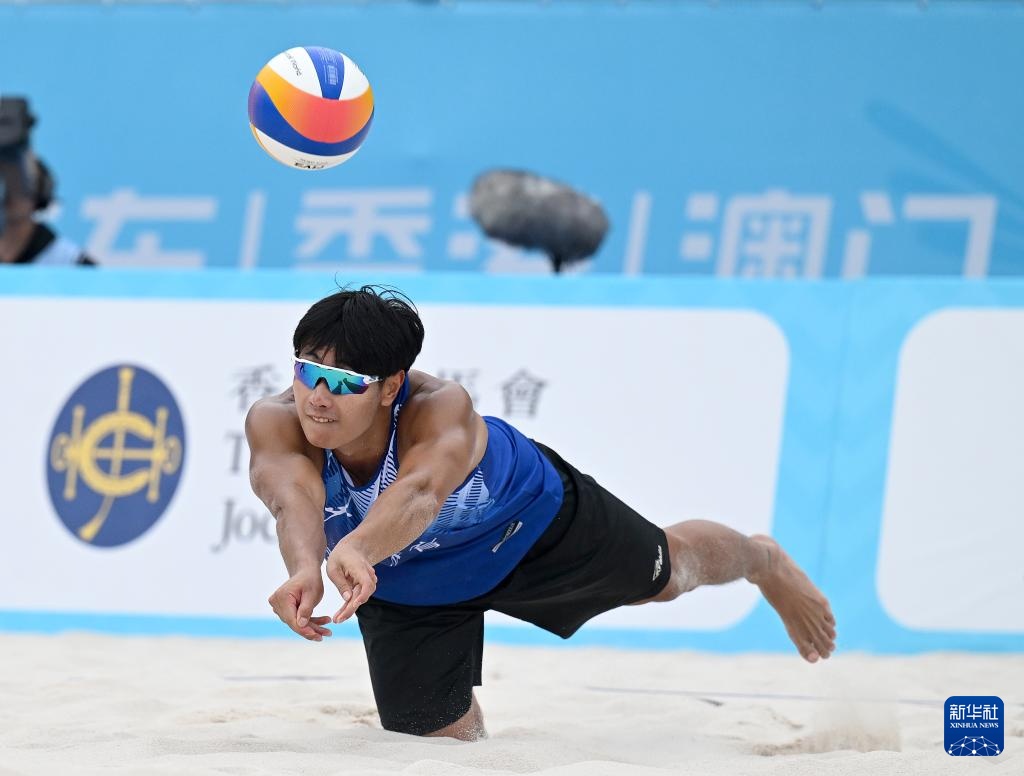 全国锦标赛|沙滩排-男子小组赛：李威/袁能飞战