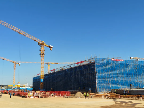 主体结构将于年底封顶