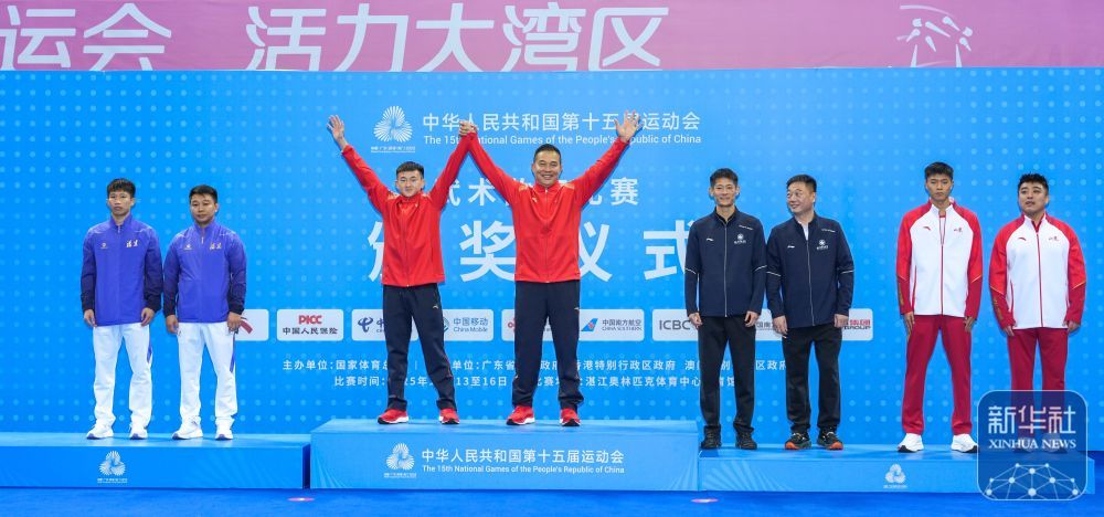 全国武术三招锦标赛男子60公斤级冠军唐思硕夺冠