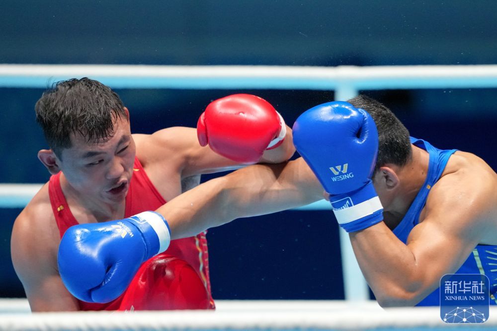 全运会｜孟繁龙晋级拳击男子92公斤级半决赛