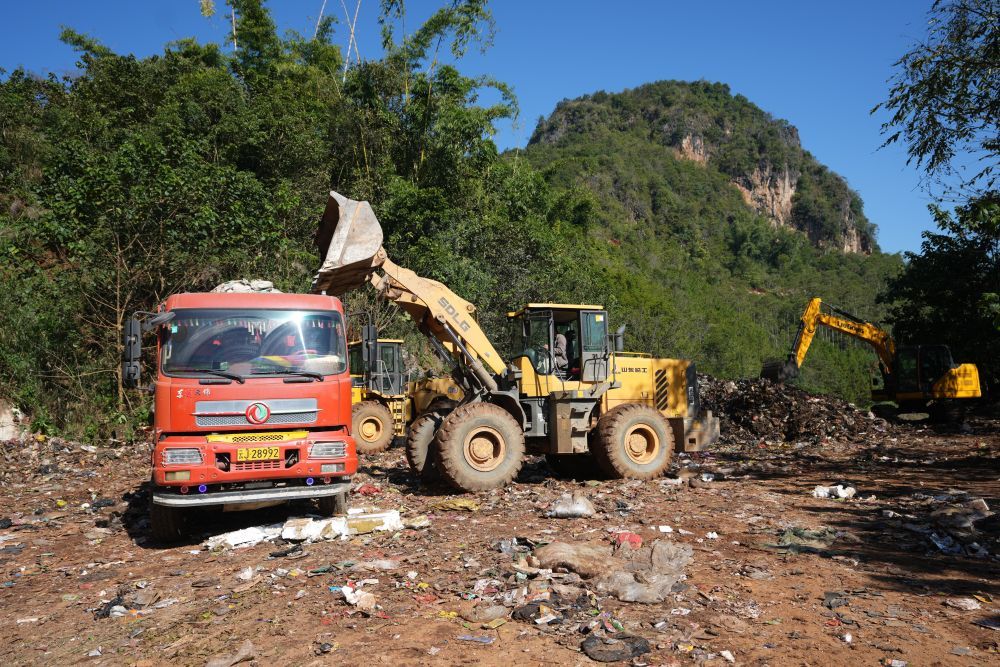 云南澜沧通报竹塘乡露天垃圾堆放问题事件处置进展