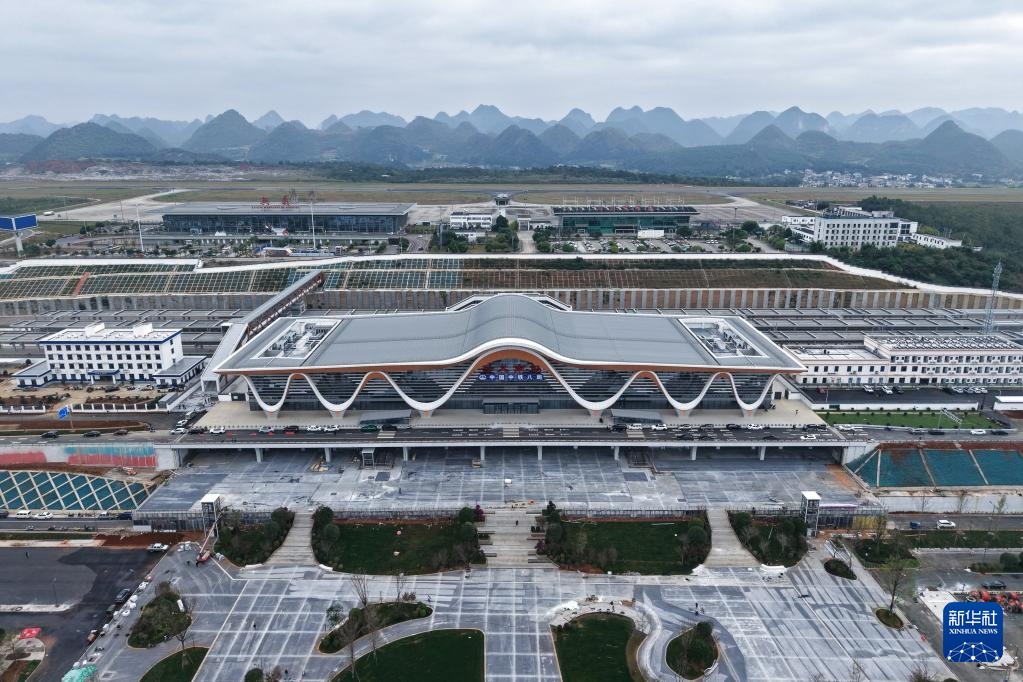 盘兴高铁站建设竣工