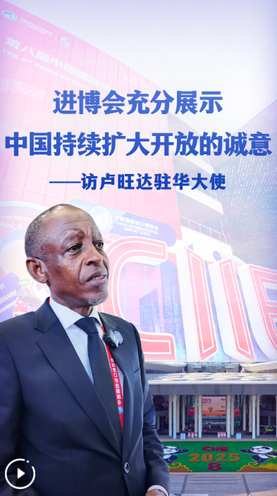 专访：进博会充分展现中方持续扩大开放的诚意
