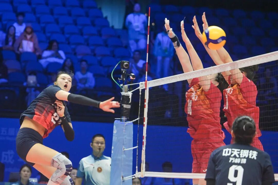 十五运会女排冠军争夺战_全运会乒乓球：陈梦得两分完美谢幕 山东3-2胜河北夺女团金牌_十五运会乒乓球女团决赛