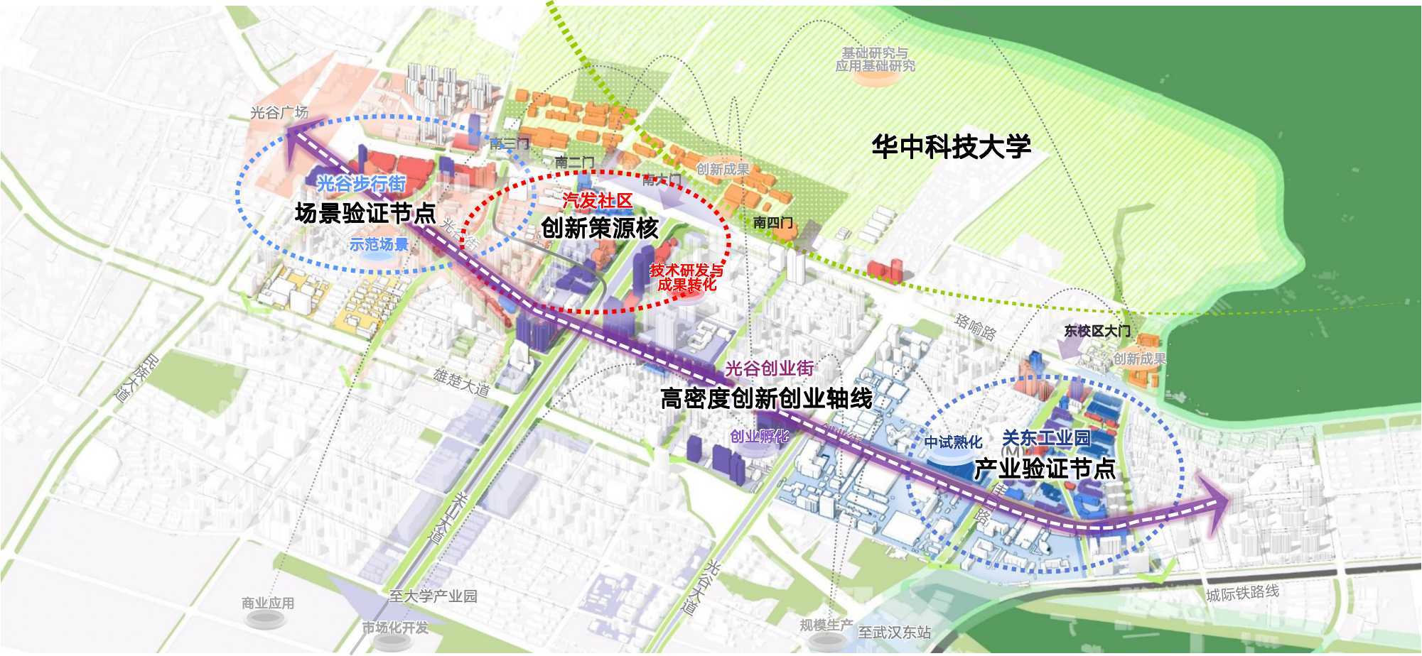 4公里“华华科技大学创新发展带”规划出炉。光