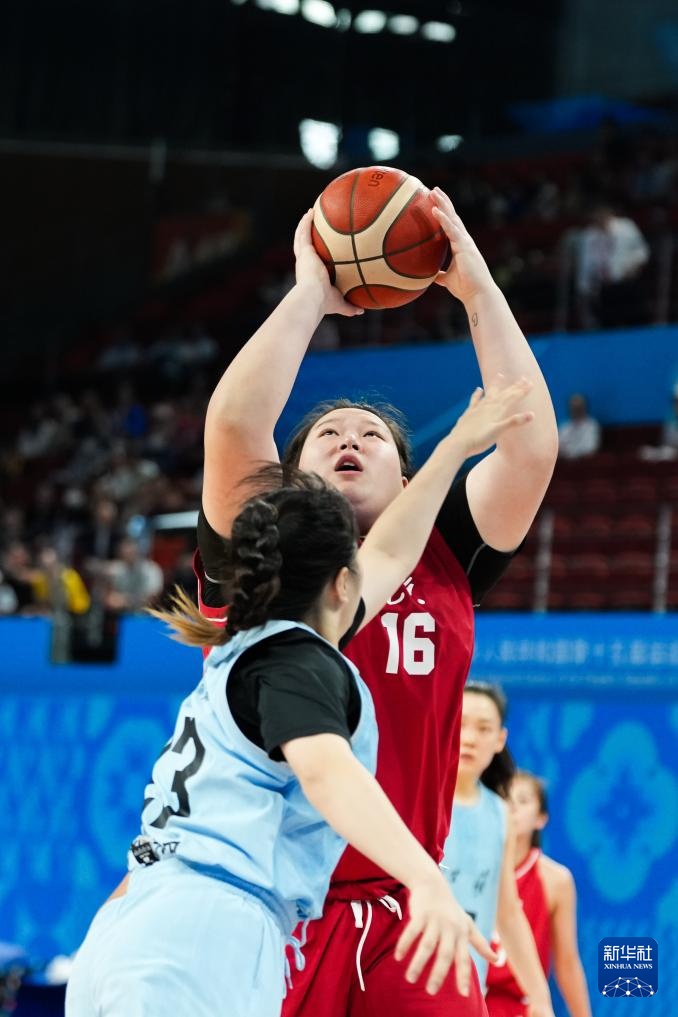 全运会｜篮球-女子22岁以下铜牌争夺战：江苏队