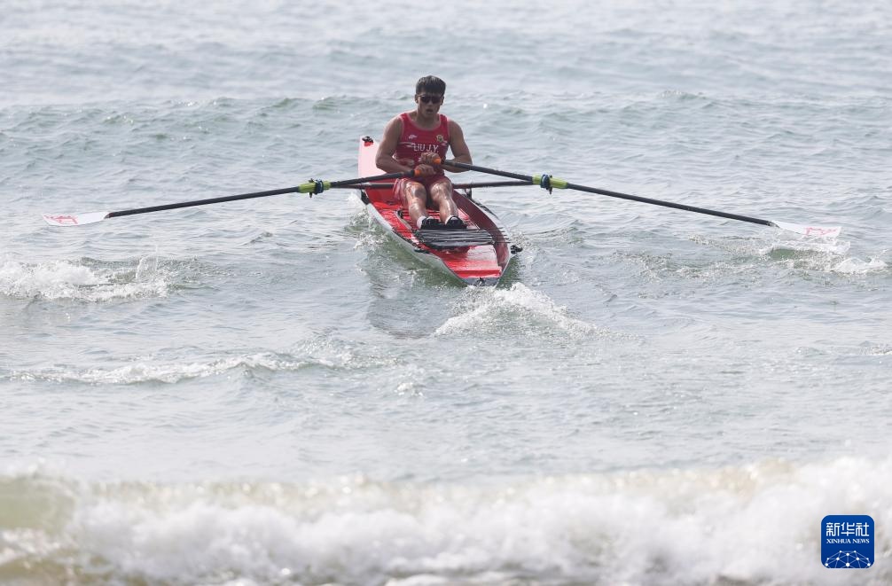 全国锦标赛|沿海赛艇:甘肃队刘家宇获得男子单