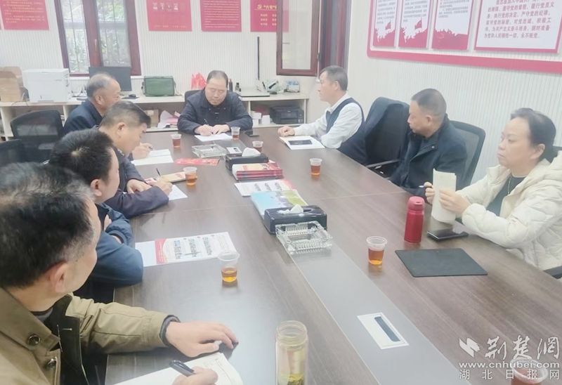 红安县古区建设促进会携手十七里平，正在努力