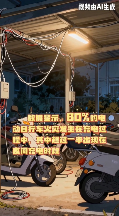 AI动画丨谨防自燃风险，给