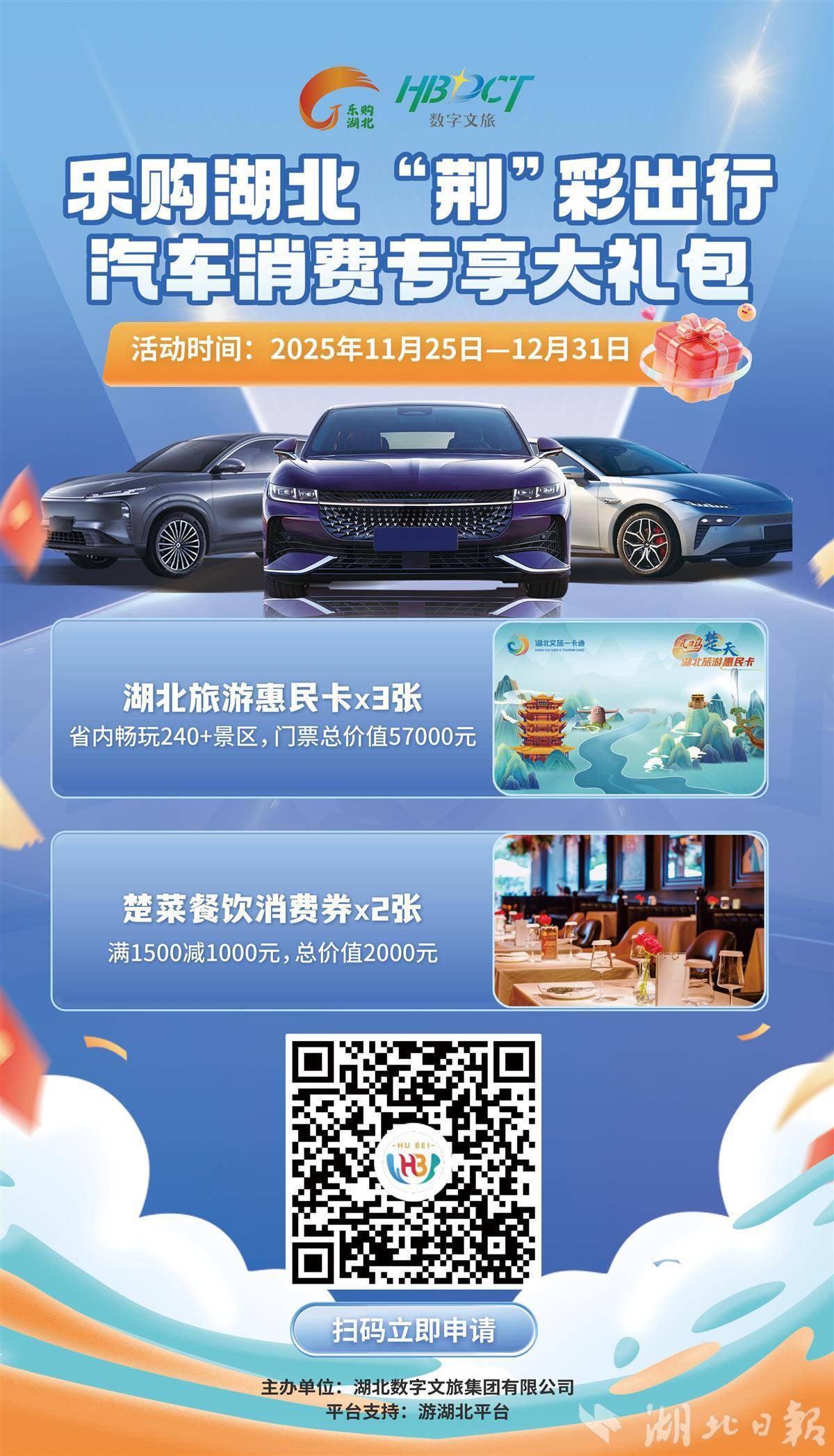 汽车消费+文旅福利，1万套福利来了