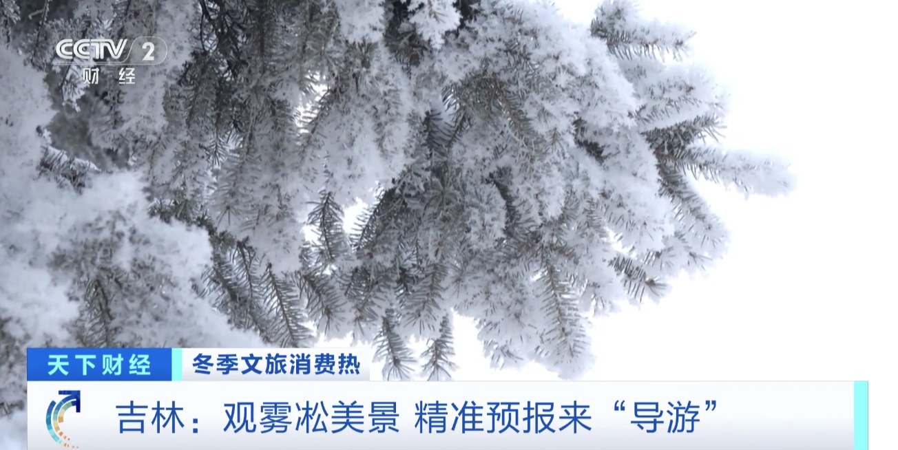 视频丨吉林推出“雾凇预报”防止游客空手而行