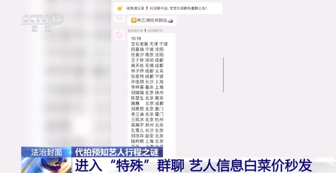 九游娱乐文化：艺人行程“白菜价”！究竟是谁在贩卖艺人信息？(图5)