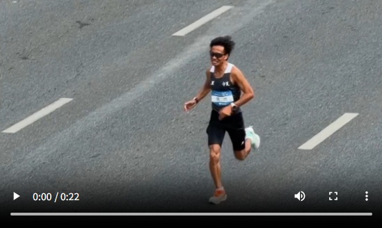 全运会史上首场跨境马拉松成功举办！