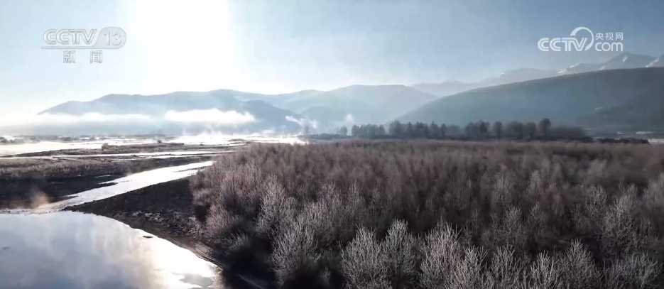 雾凇、冰川、彩林，山水画卷醉游人！各地冬日“限定版”美景纷纷“上线”