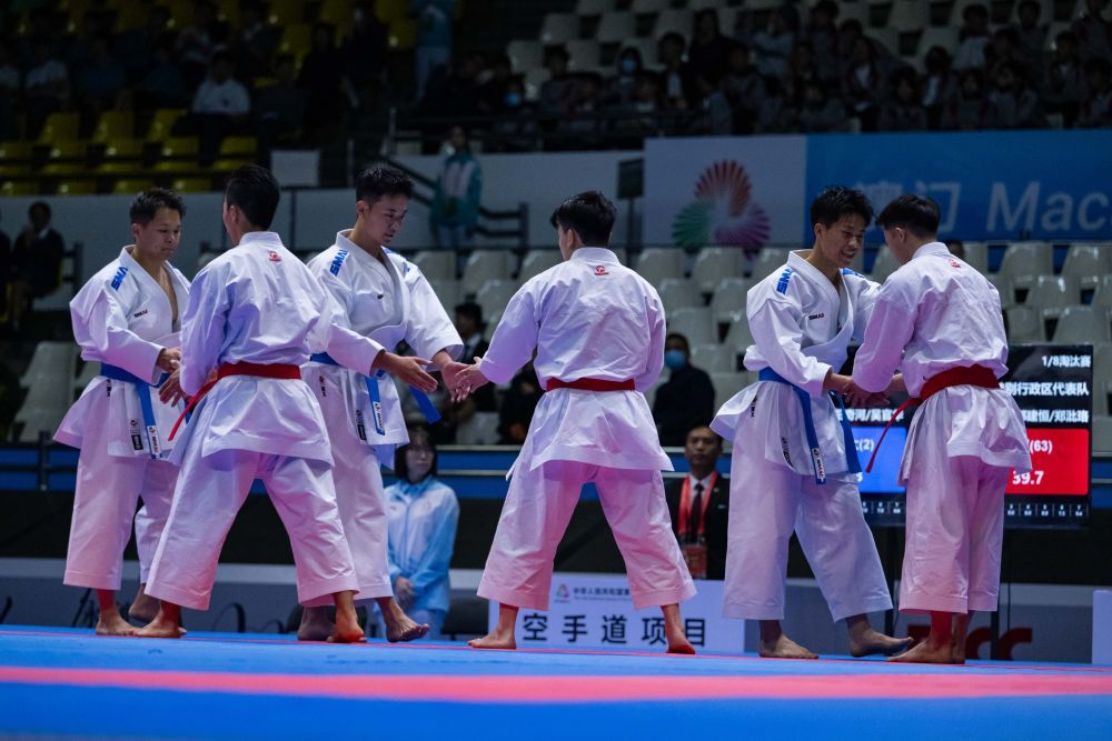 全运会｜空手道男子业余团体赛成绩