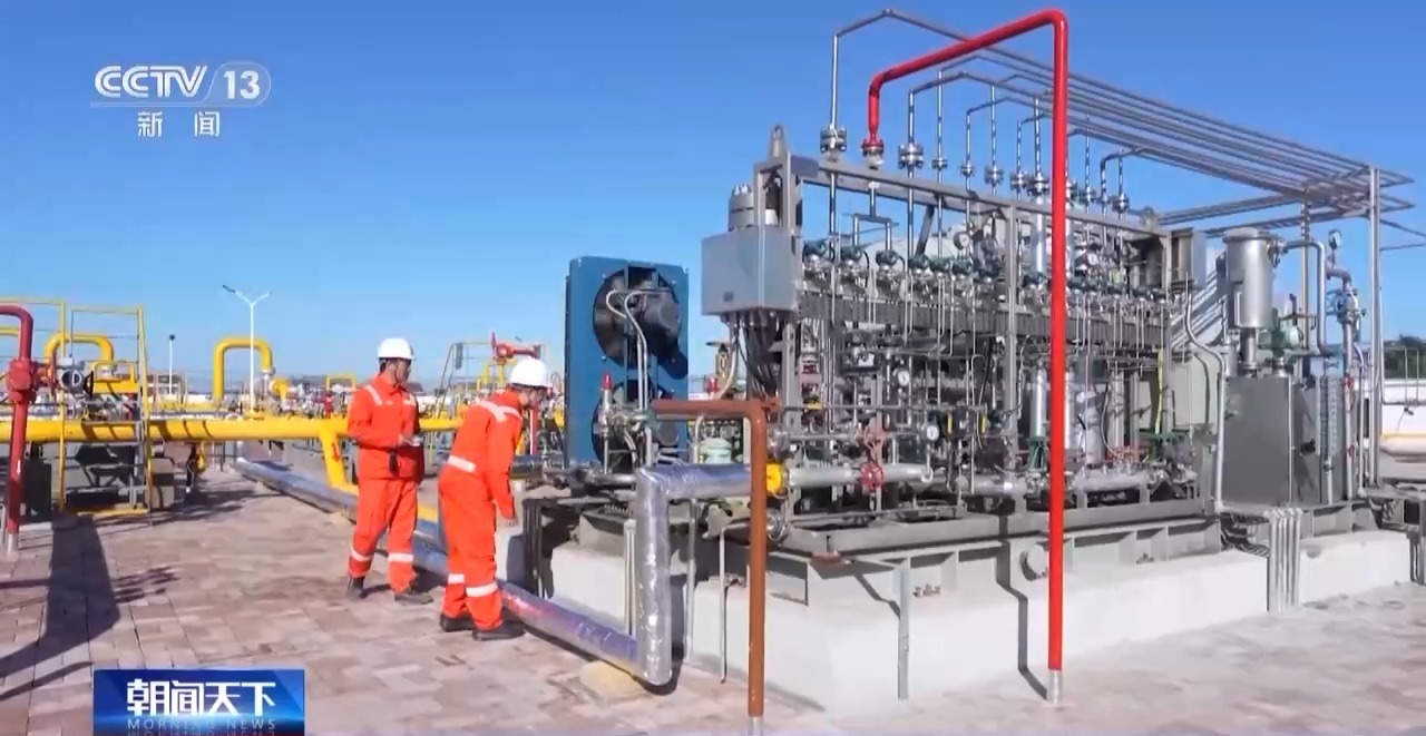 视频 |首个高压天然气长输管道余压发电项目正式