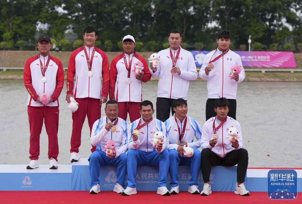 全国比赛：浙江队夺得男子500米静水双人