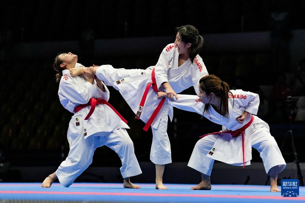 全国锦标赛|女子空手道团体赛：香港队获胜