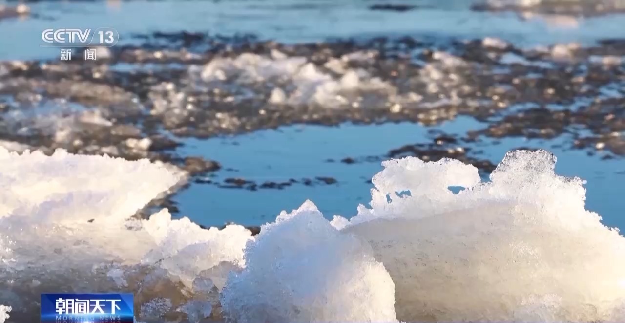 视频丨黑龙江的“冰排”。这种有限的景观是如