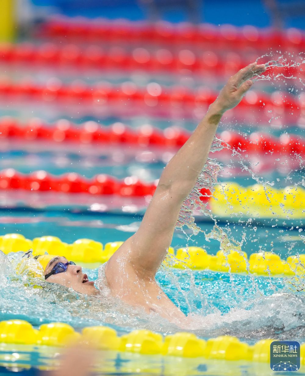 全运会丨徐嘉余晋级男子200米仰泳半决赛