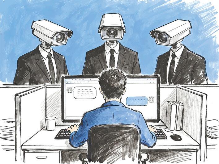 现状 工作场所不应受到监控