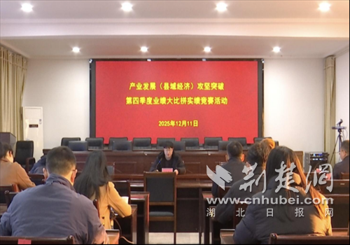 钟祥市开展工业发展（县域经济）突破第四季度业绩大赛