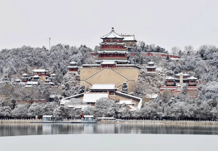 文脉·中国画｜冰雪世界遗产在冬天找到爱情