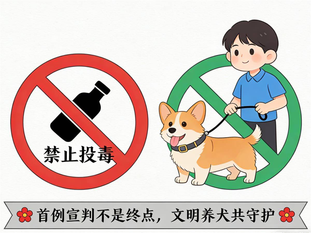 东湖快语｜首例宠物中毒案宣判不是终点：依法惩凶与文明养犬应并行