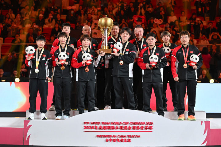 追光|8:1碾压日本队!国乒拿下奥运新项目“模拟考”满分