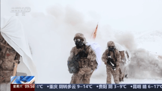 视频丨雪地行军+山下精兵练兵实战课程。