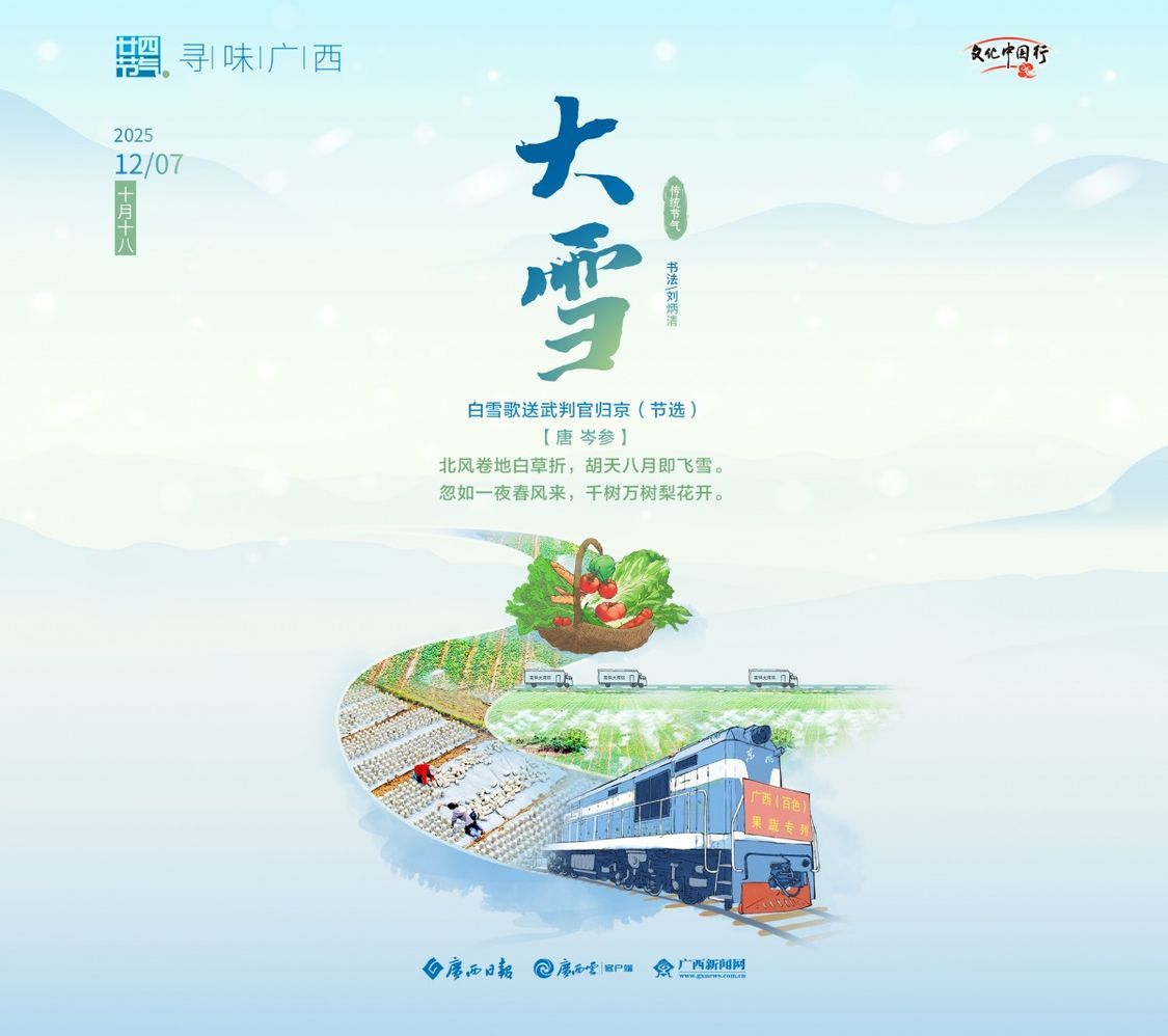 二十四节气·广西探索丨大雪