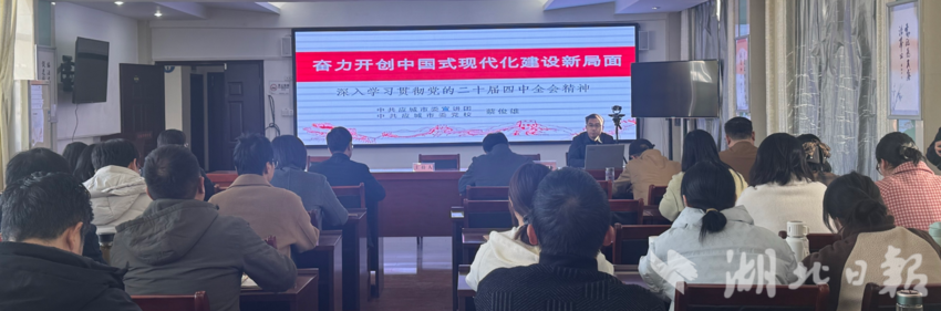 学习贯彻党的二十届四中