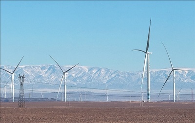 我国首个“沙格皇”新能源输电基地进入满容量