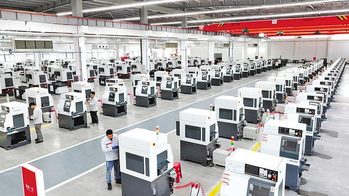 高端数控机床落户山区