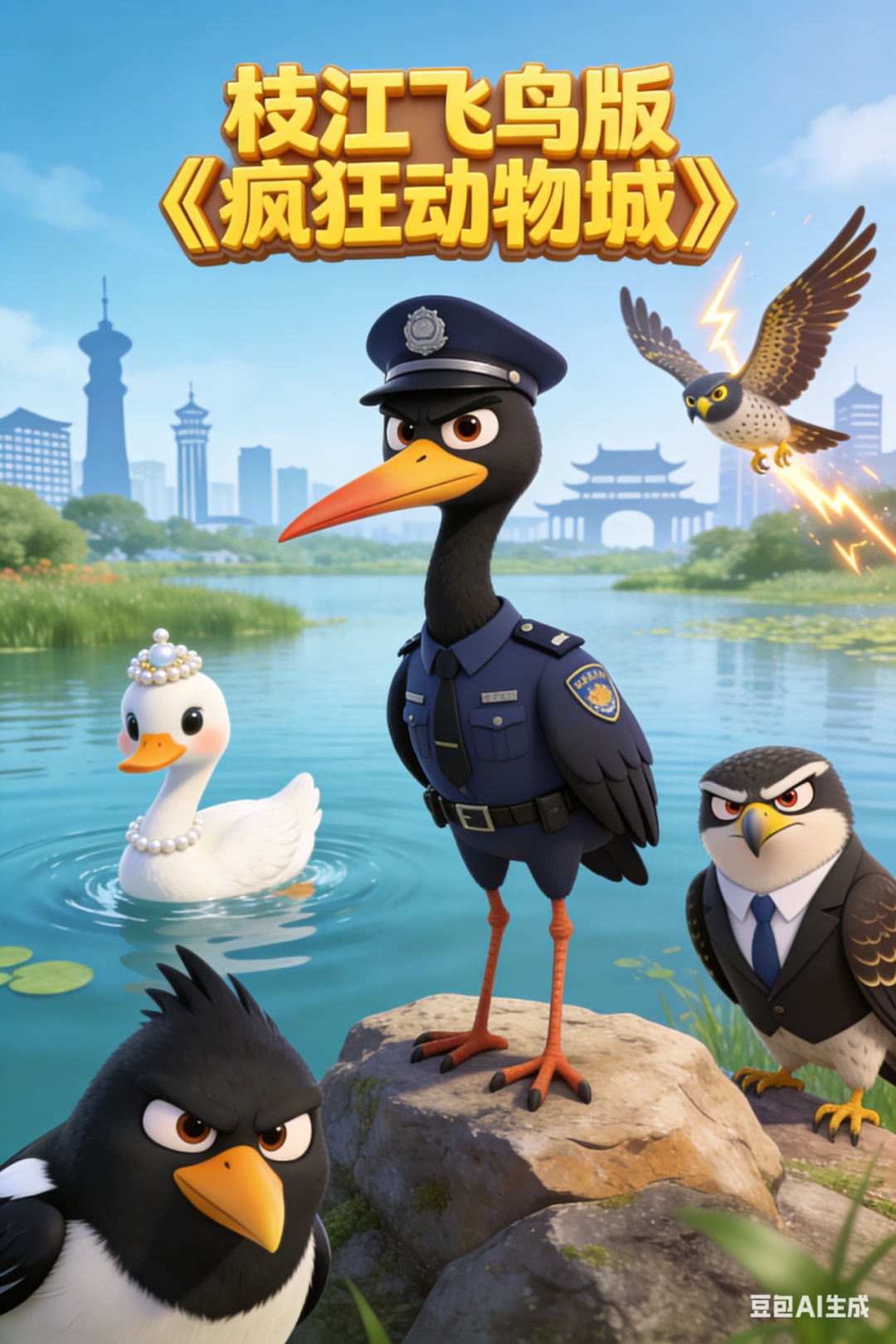 《疯狂动物城》明星组团来枝江！