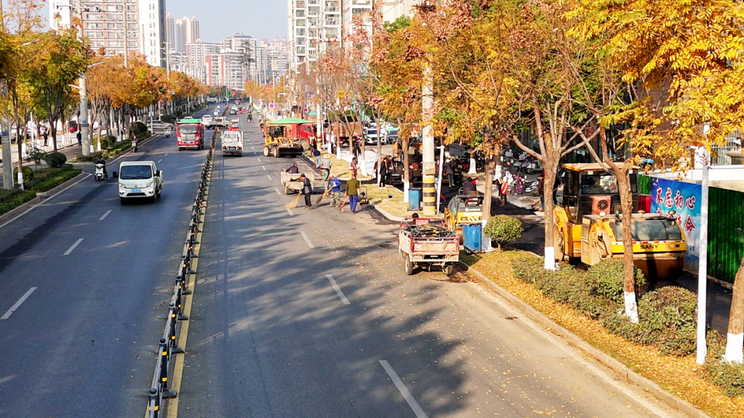 孝昌中天大道改造升级 让群众出行更便捷