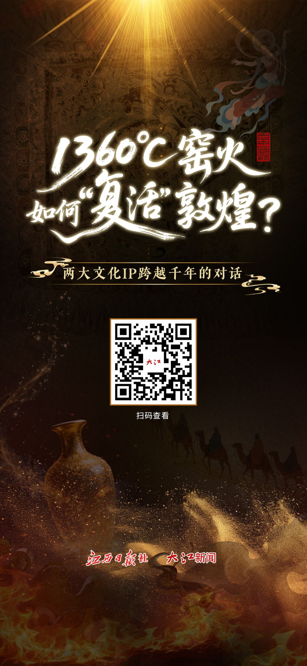 1360℃窑炉如何“复活”敦煌？两大文化