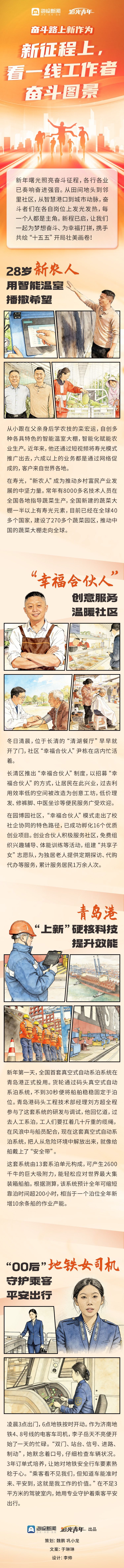 开局“十五五” 奋斗正当时丨新征程上，看一线工作者奋斗图景