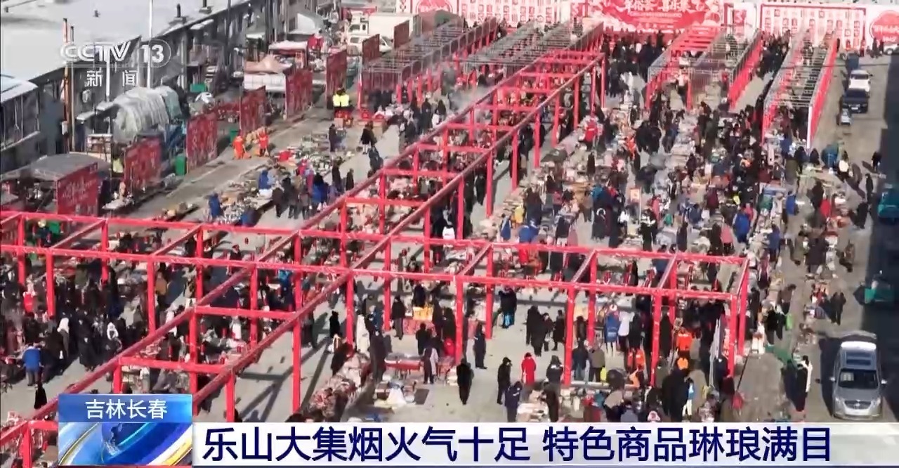 视频丨打卡乐山大集 一站式备齐过年所需