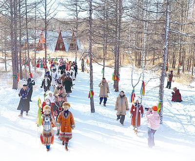 来“中国冷极”根河,“认养一头驯鹿”