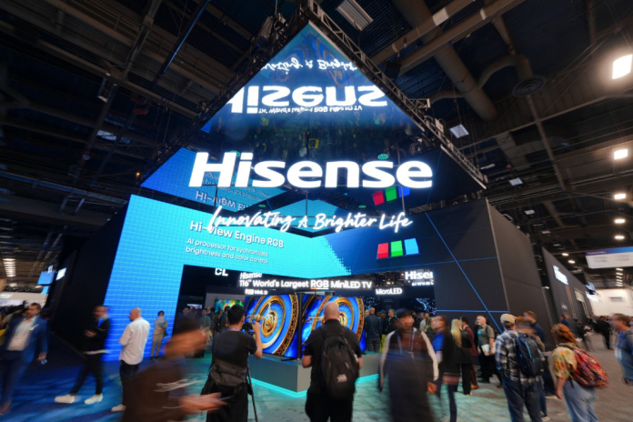 CES2026开展首日：海信展示AI与RGB