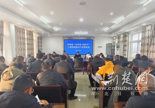 钟祥市洋梓镇开展“清洁家园”攻坚行动 以实干绘就和美乡村新年图景
