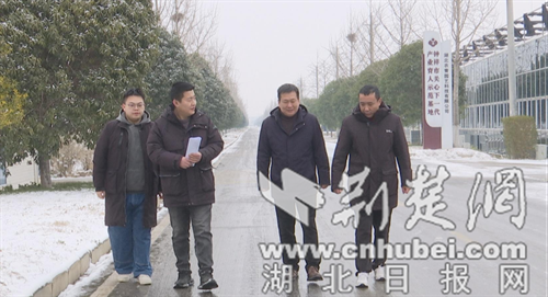 钟祥市气象局护航设施农业抵御低温雨雪冰冻天气