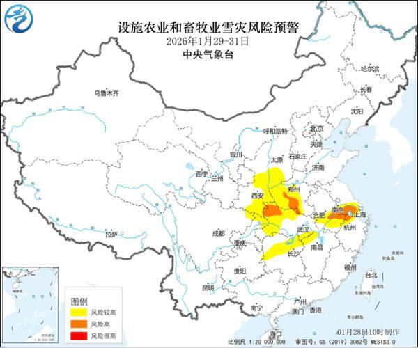 设施农业和畜牧业雪灾风险预警发布 这些地方注意防范