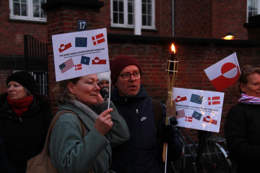 Vast protests against U.S. push on Greenland held in Denmark, Greenland