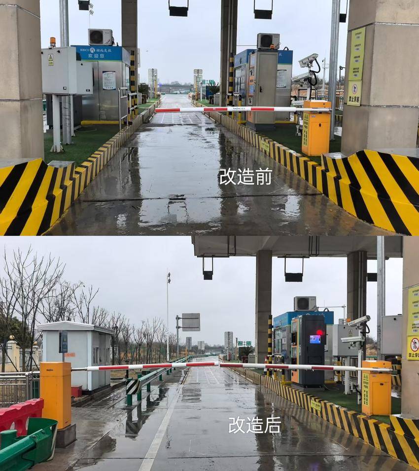 双杆联动 秒级同步 应城西收费站智能栏杆筑牢超宽车道安全屏障
